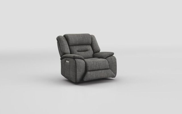 Massari Power Recliner Chair with Power Head Tilt - poltronesofà at ScS