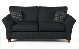 Hugo 3 Grey Seater Sofa - Fabric 3 Seater Sofa - Sofa Sale
