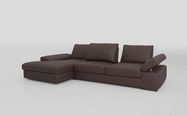 Savazza 4 Seater Sofa with Adjustable Back Rest Left Hand Facing Lounger - poltronesofà at ScS
