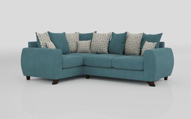 Aspen Fabric 1 Corner 2 Scatter Back Sofa  - poltronesofà at ScS