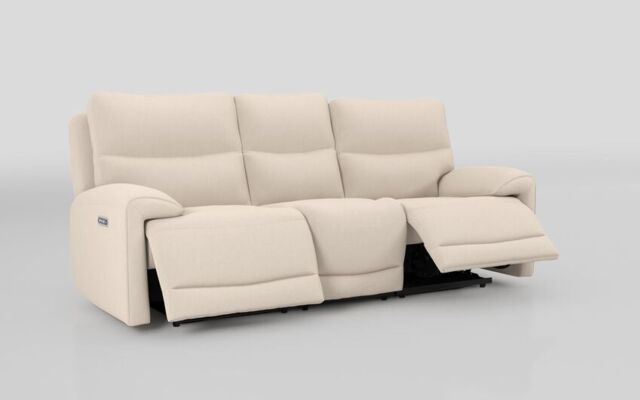 Caldbeck 3 Seater Power Recliner Sofa with Power Head Tilt  - poltronesofà at ScS