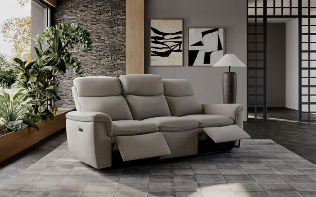 Fratta 3 Seater Power Recliner Sofa  - poltronesofà at ScS