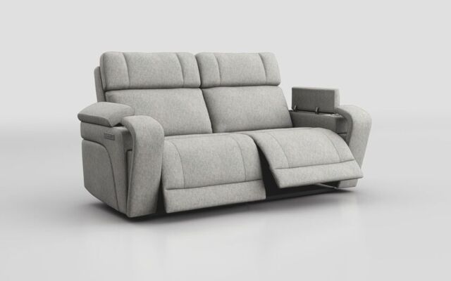 Adstock 3 Seater Power Recliner With Power Head Tilt - poltronesofà at ScS
