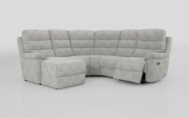 Ossett 2 Corner 2 Left Hand Facing Chaise Right Hand Facing Power Sofa with Head Tilt - poltronesofà at ScS