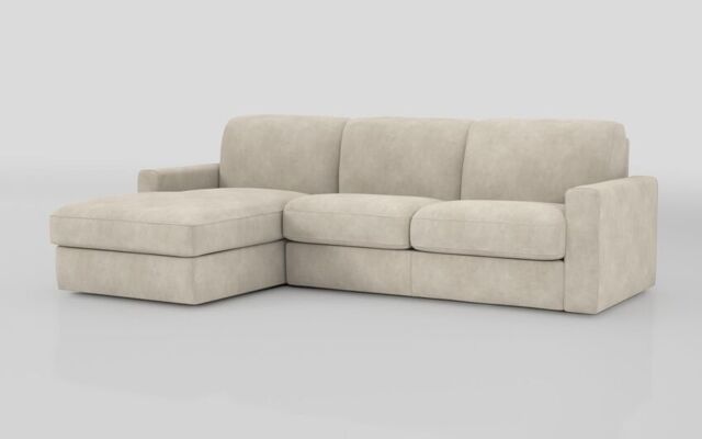 Barete Large Arm 4 Seater Sofa Bed with Left Hand Facing Large Lounger - poltronesofà at ScS