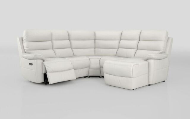 Ossett 2 Corner 2 Right Hand Facing Chaise Left Hand Facing Power Sofa with Head Tilt - poltronesofà at ScS