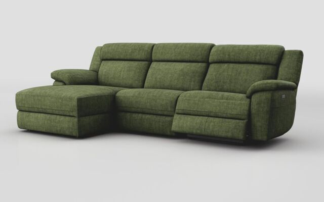 Sarsina 3 Seater Sofa Right Hand Facing Power & Left Hand Facing Lounger - poltronesofà at ScS