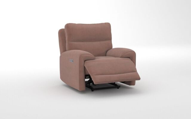 Caldbeck Power Recliner Chair with Power Head Tilt, Lumbar & Heat  - poltronesofà at ScS