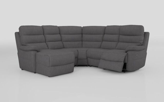 Ossett 2 Corner 2 Left Hand Facing Chaise Right Hand Facing Power Sofa with Head Tilt - poltronesofà at ScS
