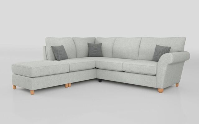 Aurora Fabric 1 Corner 2 Left Hand Facing Chaise Standard Back Sofa  - poltronesofà at ScS