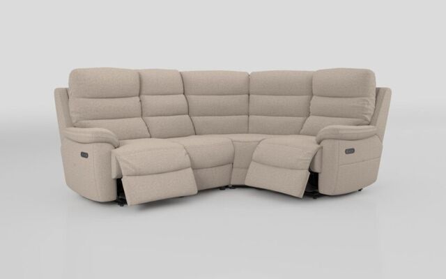 Ossett 2 Corner 1 Power Sofa with Head Tilt  - poltronesofà at ScS