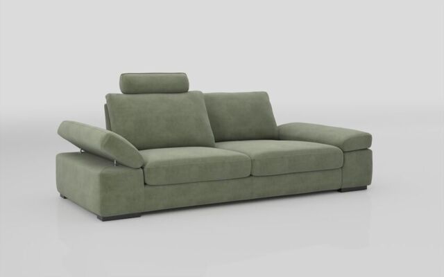 Savazza 3 Seater Sofa with Adjustable Back Rest  - poltronesofà at ScS