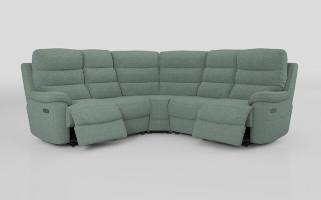 Ossett 2 Corner 2 Power Sofa with Head Tilt - poltronesofà at ScS