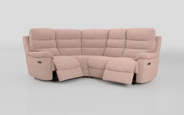 Ossett 1 Corner 2 Power Sofa with Head Tilt - poltronesofà at ScS