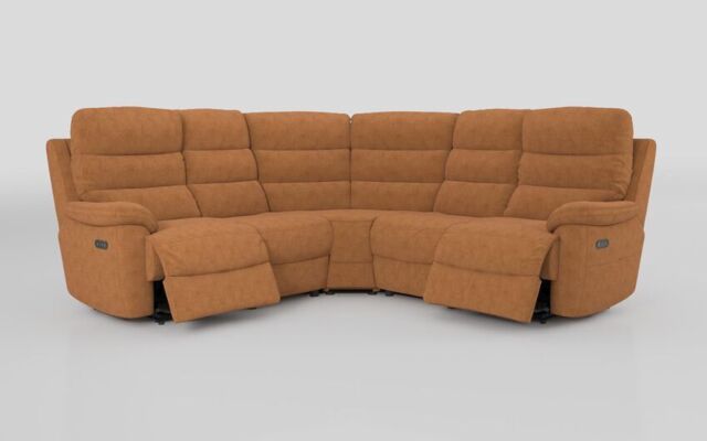 Ossett 2 Corner 2 Power Sofa with Head Tilt - poltronesofà at ScS