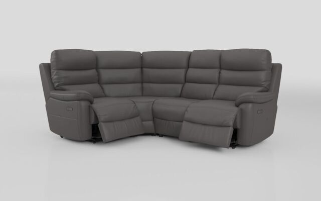 Ossett 1 Corner 2 Power Sofa with Head Tilt  - poltronesofà at ScS