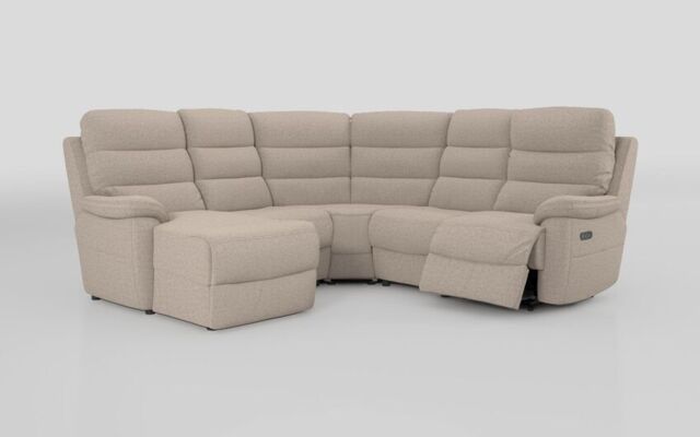 Ossett 2 Corner 2 Left Hand Facing Chaise Right Hand Facing Power Sofa with Head Tilt - poltronesofà at ScS