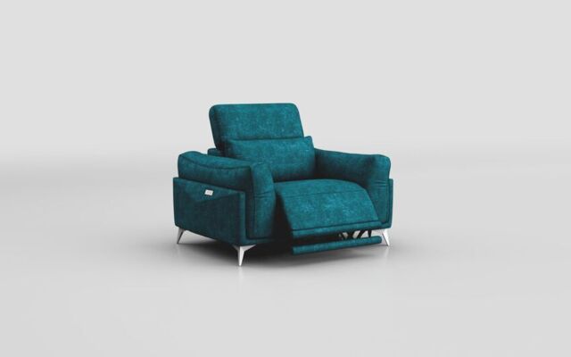 Gattolino Power Recliner Chair with Manual Head Tilt  - poltronesofà at ScS