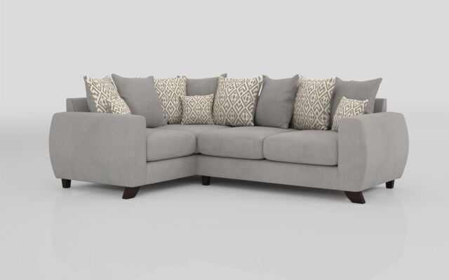 Aspen Fabric 1 Corner 2 Scatter Back Sofa  - poltronesofà at ScS