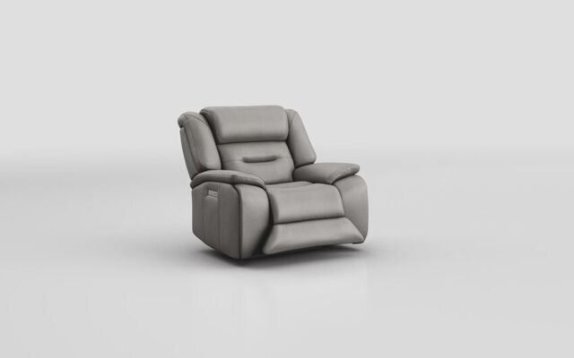 Massari Power Recliner Chair with Power Head Tilt - poltronesofà at ScS