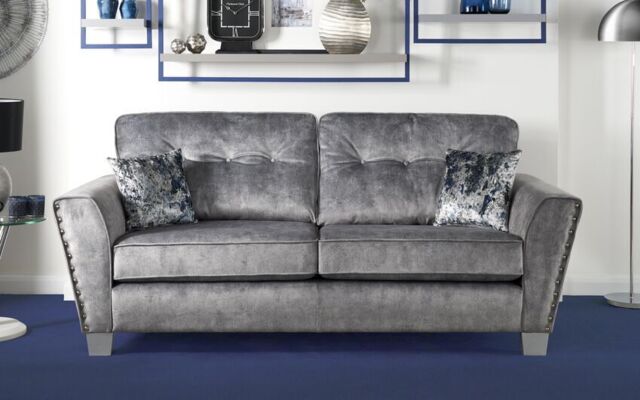 Living Esme Fabric 3 Seater Sofa - poltronesofà at ScS