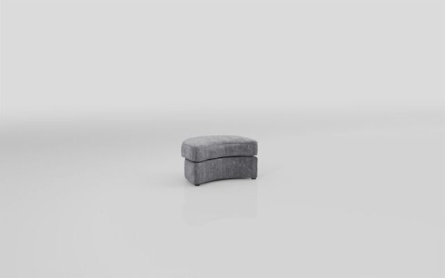 Living Esme Fabric Twister Footstool  - poltronesofà at ScS