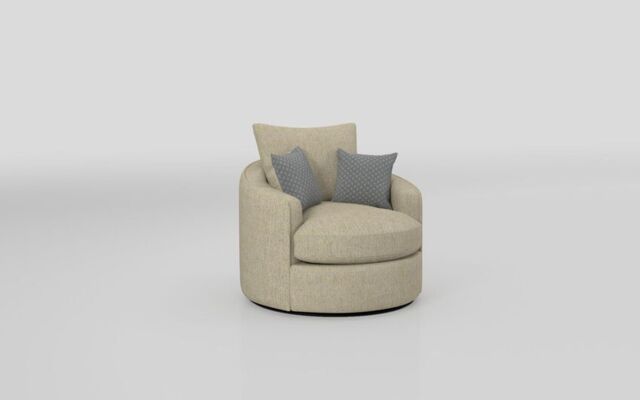 Aurora Fabric Twister Chair  - poltronesofà at ScS