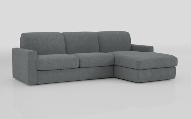 Barete Large Arm 4 Seater Sofa Bed with Right Hand Facing Large Lounger - poltronesofà at ScS