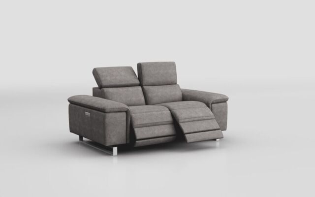 Viserba 2 Seater Power Recliner Sofa with Power Head Tilt - poltronesofà at ScS