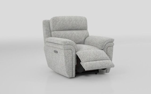 Maer Power Recliner Chair with Power Head Tilt & Lumbar - poltronesofà at ScS