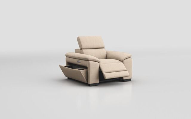 Mesola Power Recliner Chair with Power Head Tilt - poltronesofà at ScS