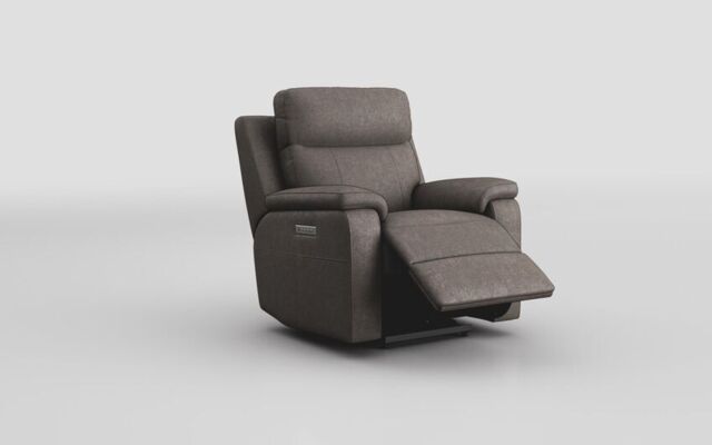 Calboli Power Recliner Chair with Power Head Tilt & Lumbar - poltronesofà at ScS