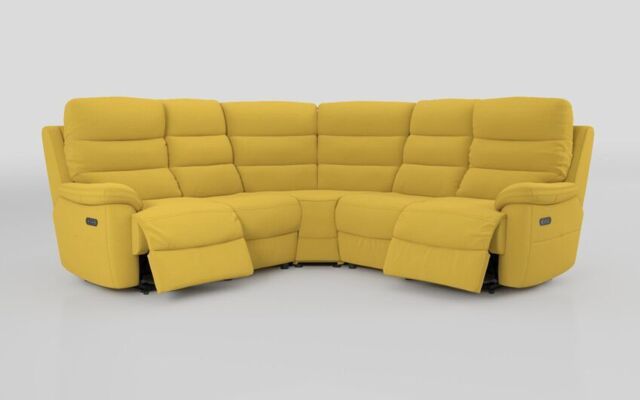 Ossett 2 Corner 2 Power Sofa with Head Tilt  - poltronesofà at ScS