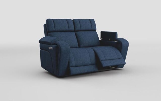 Adstock 2 Seater Power Recliner With Power Head Tilt - poltronesofà at ScS