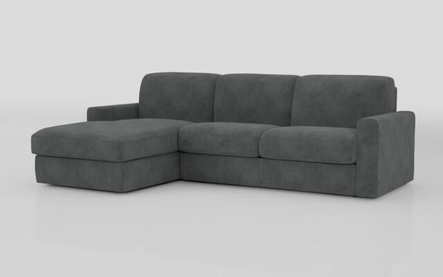 Barete Large Arm 4 Seater Sofa Bed with Left Hand Facing Large Lounger - poltronesofà at ScS