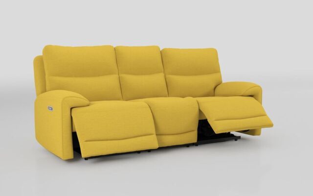 Caldbeck 3 Seater Power Recliner Sofa with Power Head Tilt  - poltronesofà at ScS