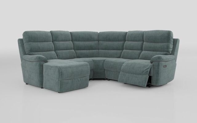 Ossett 2 Corner 2 Left Hand Facing Chaise Right Hand Facing Power Sofa with Head Tilt - poltronesofà at ScS