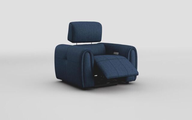Serra Power Recliner Chair with Power Head Tilt  - poltronesofà at ScS