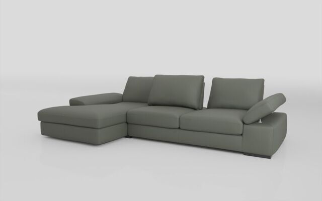 Savazza 4 Seater Sofa with Adjustable Back Rest Left Hand Facing Lounger - poltronesofà at ScS