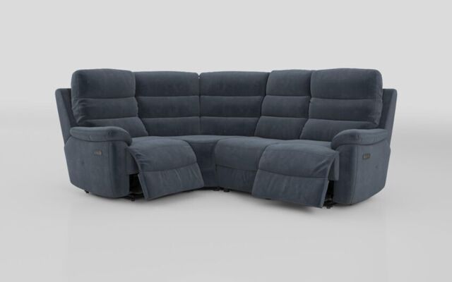 Ossett 1 Corner 2 Power Sofa with Head Tilt  - poltronesofà at ScS