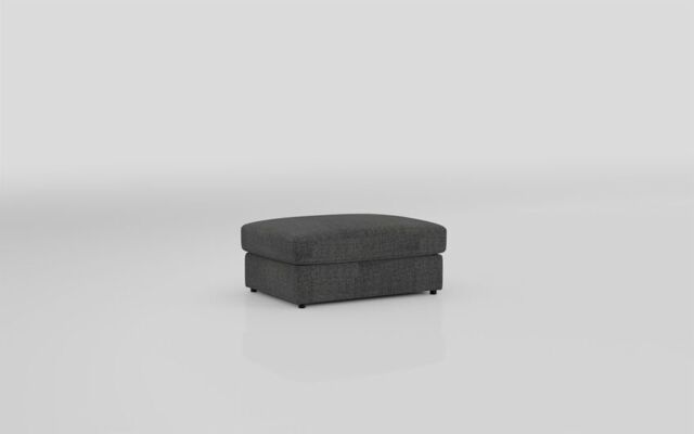 Aspen Fabric Plain Top Banquette Footstool  - poltronesofà at ScS