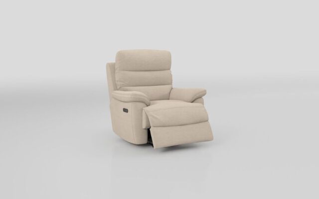 Ossett Power Recliner Chair with Head Tilt - poltronesofà at ScS