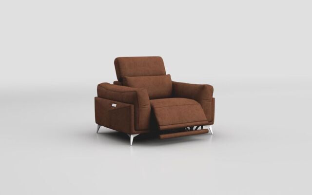 Gattolino Power Recliner Chair with Manual Head Tilt  - poltronesofà at ScS