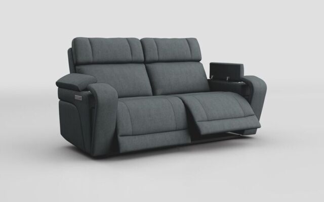 Adstock 3 Seater Power Recliner With Power Head Tilt - poltronesofà at ScS