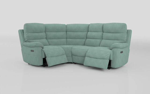 Ossett 1 Corner 2 Power Sofa with Head Tilt - poltronesofà at ScS