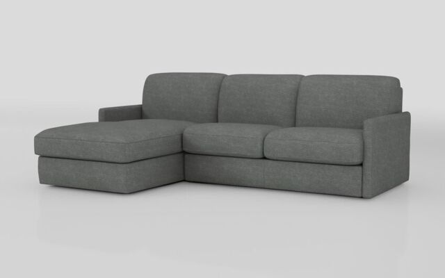 Barete Slim Arm 4 Seater Sofa Bed with Left Hand Facing Large Lounger - poltronesofà at ScS