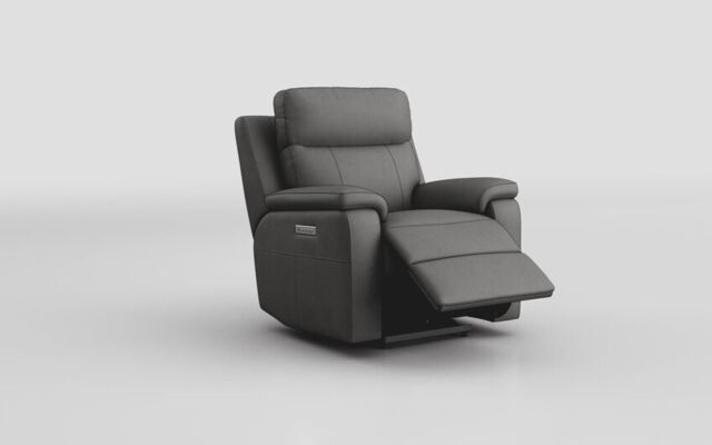 Calboli Power Recliner Chair with Power Head Tilt & Lumbar - poltronesofà at ScS