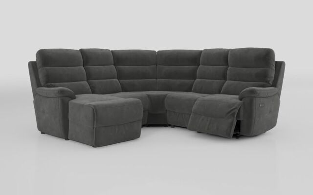 Ossett 2 Corner 2 Left Hand Facing Chaise Right Hand Facing Power Sofa with Head Tilt  - poltronesofà at ScS