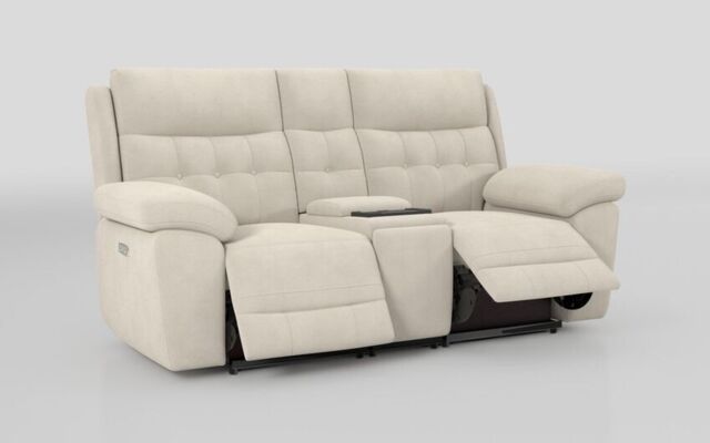 Belford 2 Seater Power Recliner Sofa with Media Console - poltronesofà at ScS