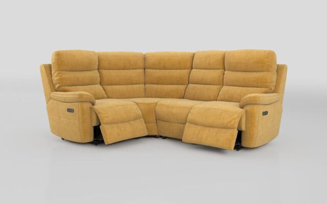 Ossett 1 Corner 2 Power Sofa with Head Tilt  - poltronesofà at ScS
